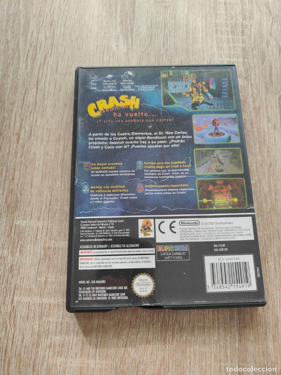 Videojuegos y consolas: Crash Bandicoot La Venganza de Cortex Gamecube - Foto 3