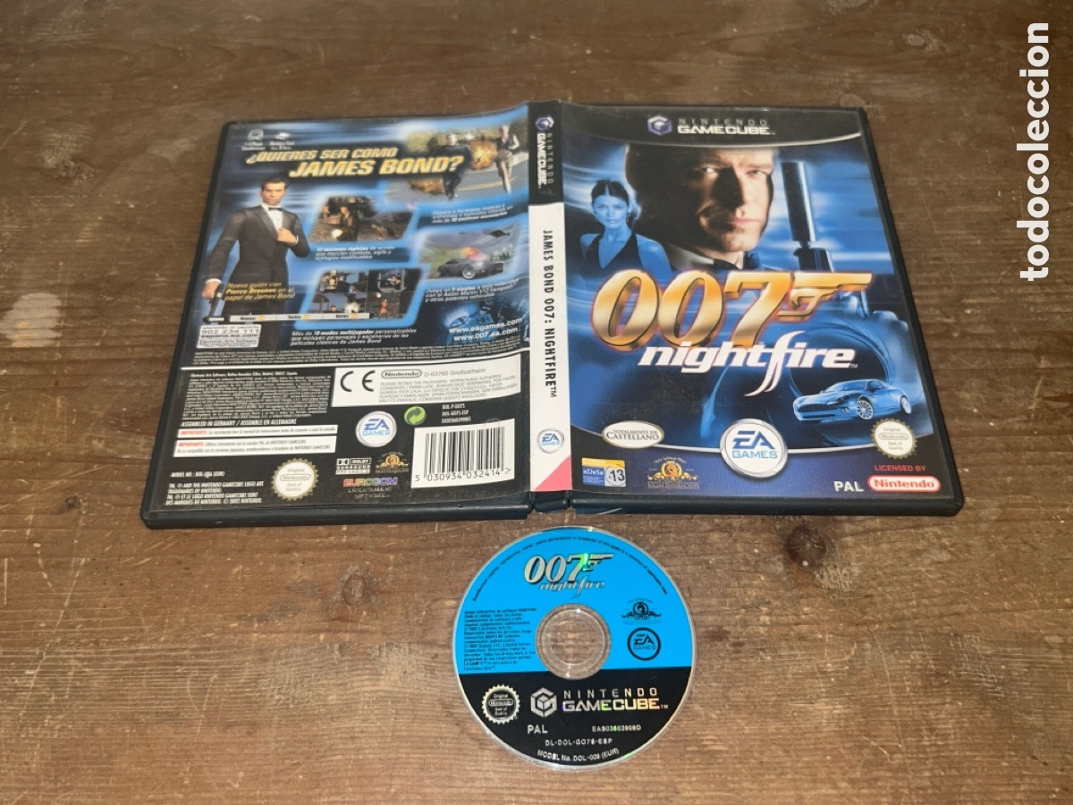 Videojuegos y consolas: JAMES BOND 007 NIGHTFIRE NINTENDO GAMECUBE - Foto 1