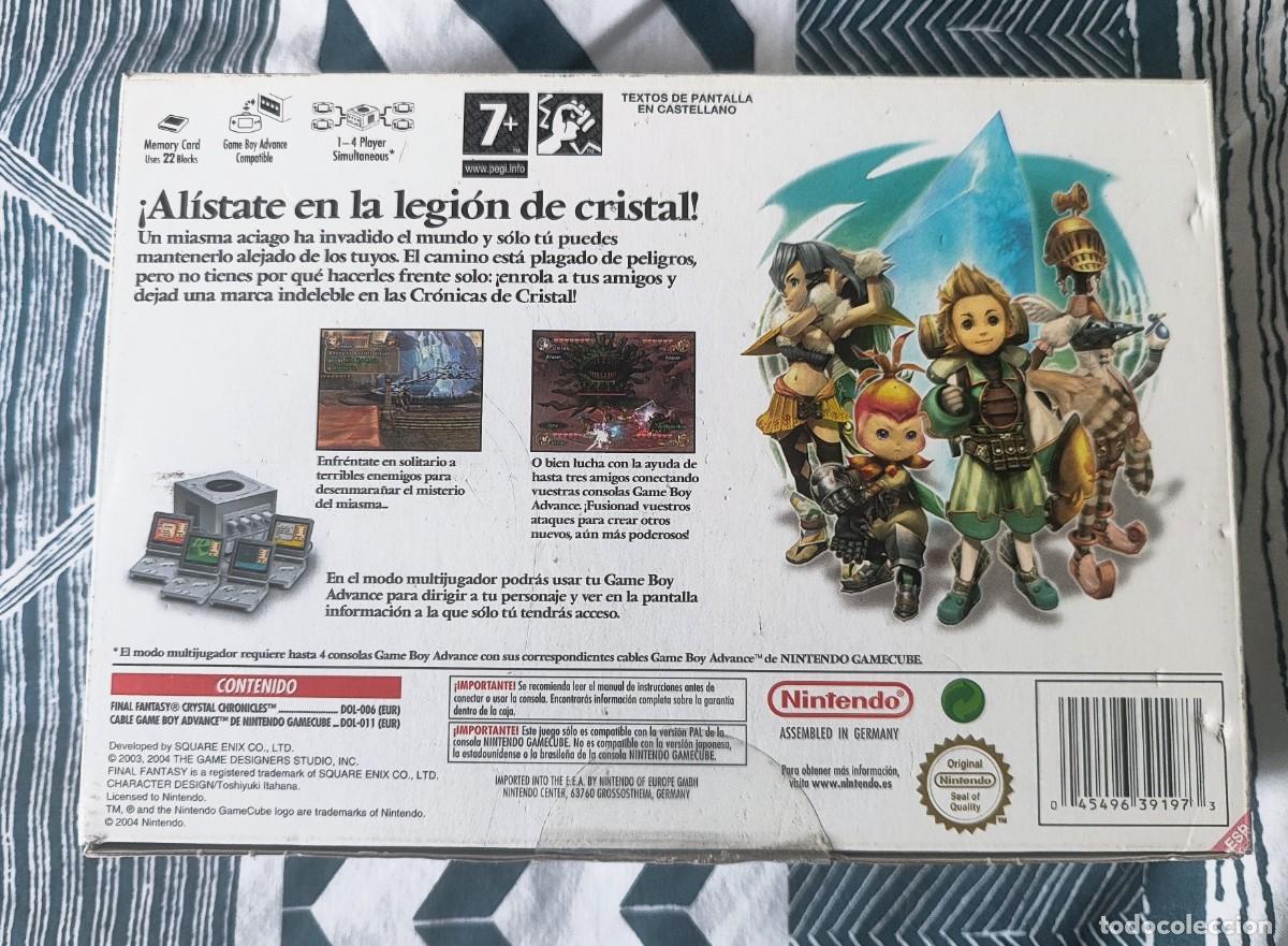 Videojuegos y consolas: Final Fantasy Crystal Chronicles - GAMECUBE - Completo - Ed Espa&ntilde;a - Foto 2