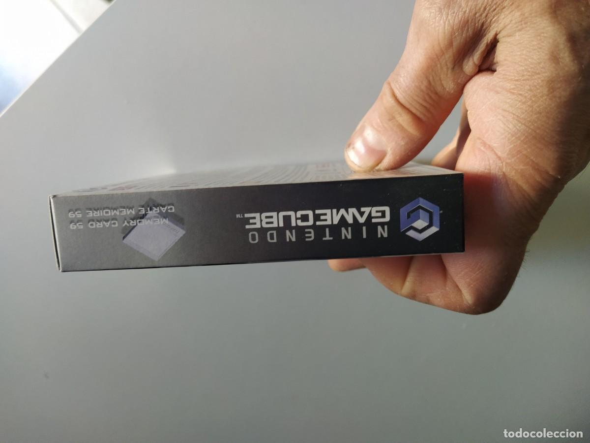 Videojuegos y consolas: MEMORY CARD TARJETA MEMORIA GAMECUBE COMPLETA NINTENDO ORIGINAL - Foto 5