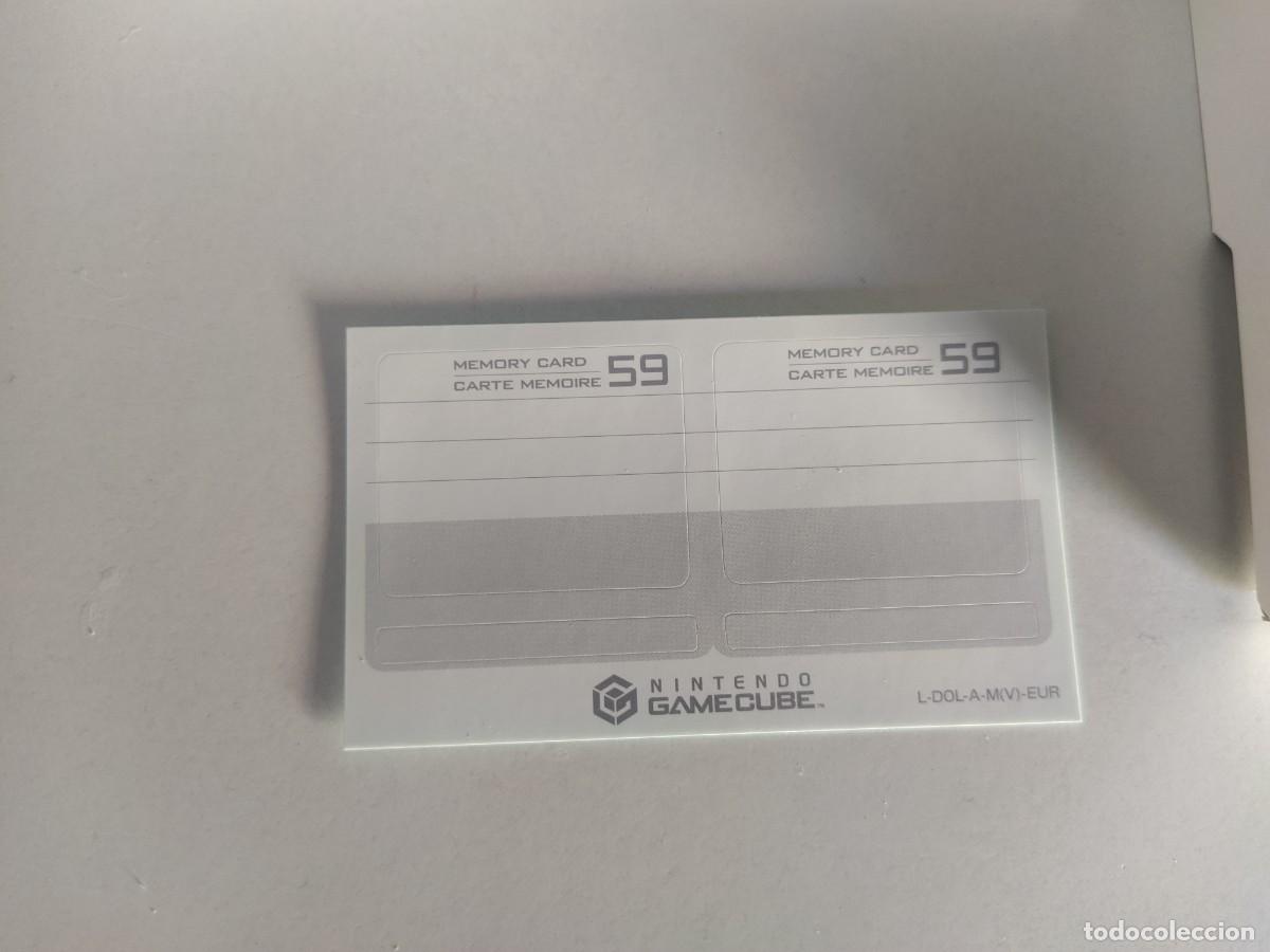 Videojuegos y consolas: MEMORY CARD TARJETA MEMORIA GAMECUBE COMPLETA NINTENDO ORIGINAL - Foto 9