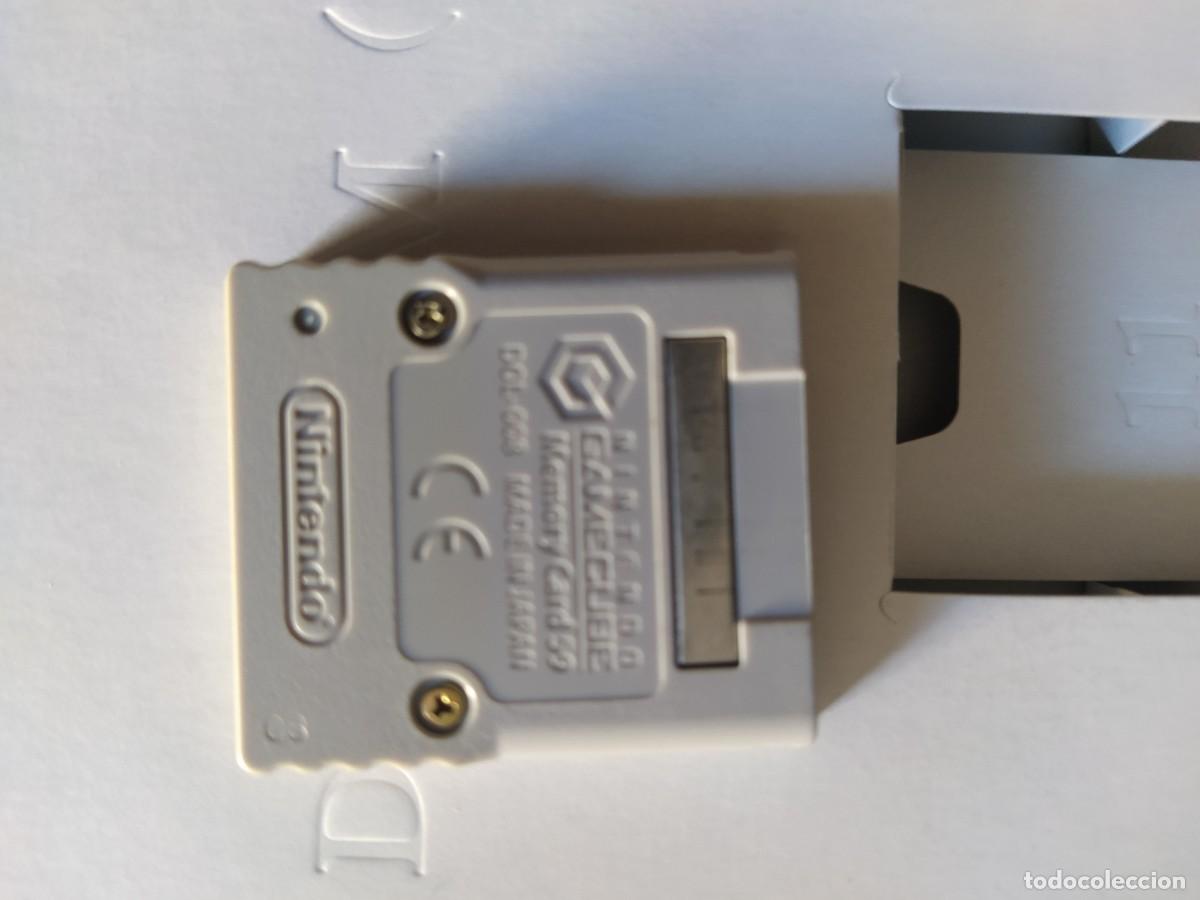 Videojuegos y consolas: MEMORY CARD TARJETA MEMORIA GAMECUBE COMPLETA NINTENDO ORIGINAL - Foto 12