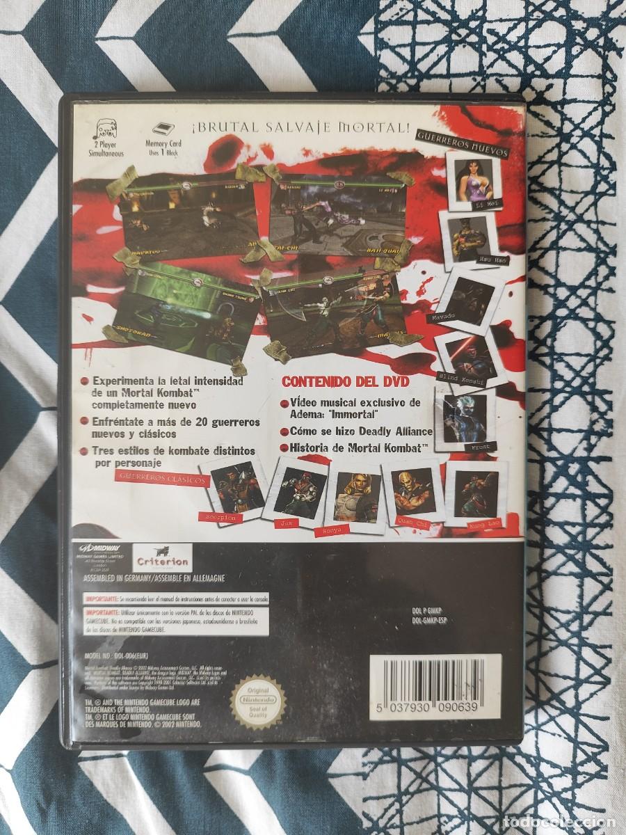 Videojuegos y consolas: Mortal Kombat Deadly Alliance - Gamecube - Completo - Foto 2