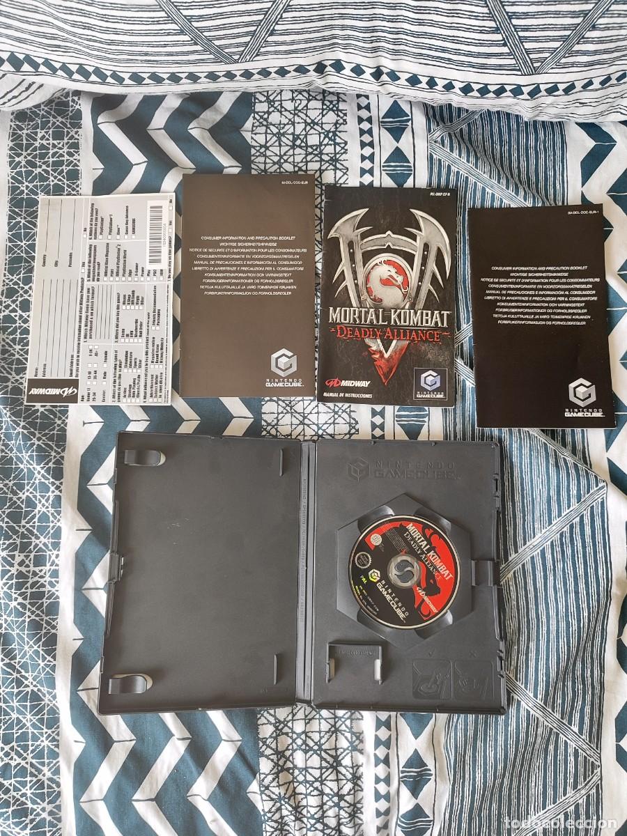 Videojuegos y consolas: Mortal Kombat Deadly Alliance - Gamecube - Completo - Foto 3