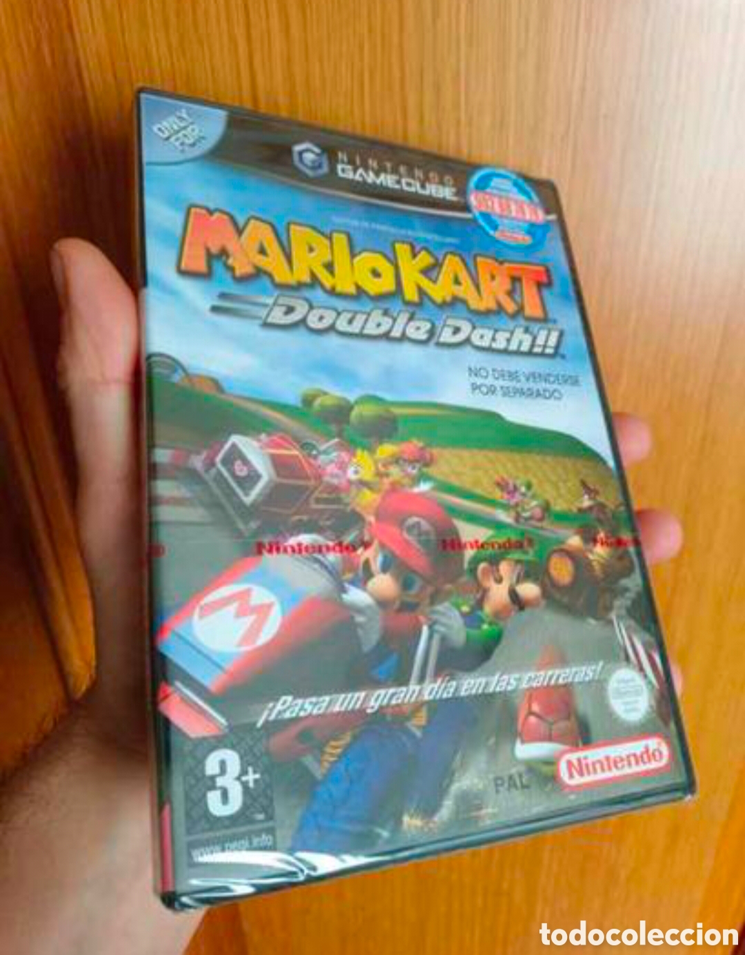 Videojuegos y consolas: Mario Kart gamecube game cube , nuevo, precintado !!! - Foto 2