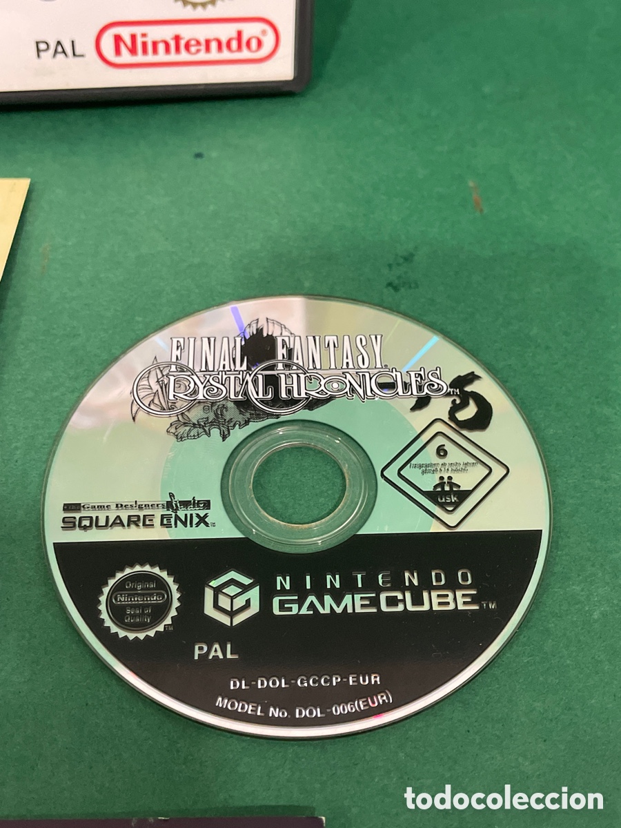 Videojuegos y consolas: VIDEOJUEGO NINTENDO GAMECUBE FINAL FANTASY*CRYSTAL CHRONICLES*,FUNCIONA,COMPLETO - Foto 6