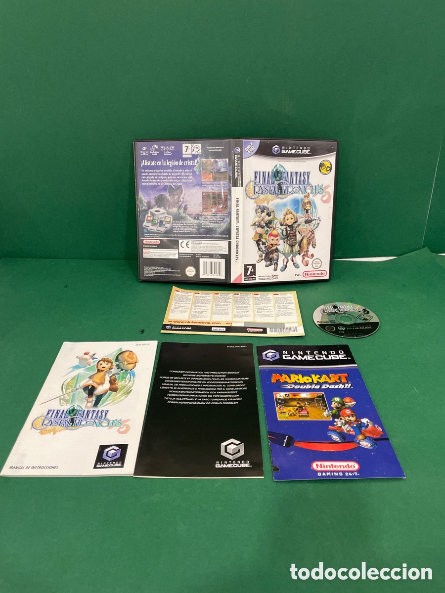 Videojuegos y consolas: VIDEOJUEGO NINTENDO GAMECUBE FINAL FANTASY*CRYSTAL CHRONICLES*,FUNCIONA,COMPLETO - Foto 1