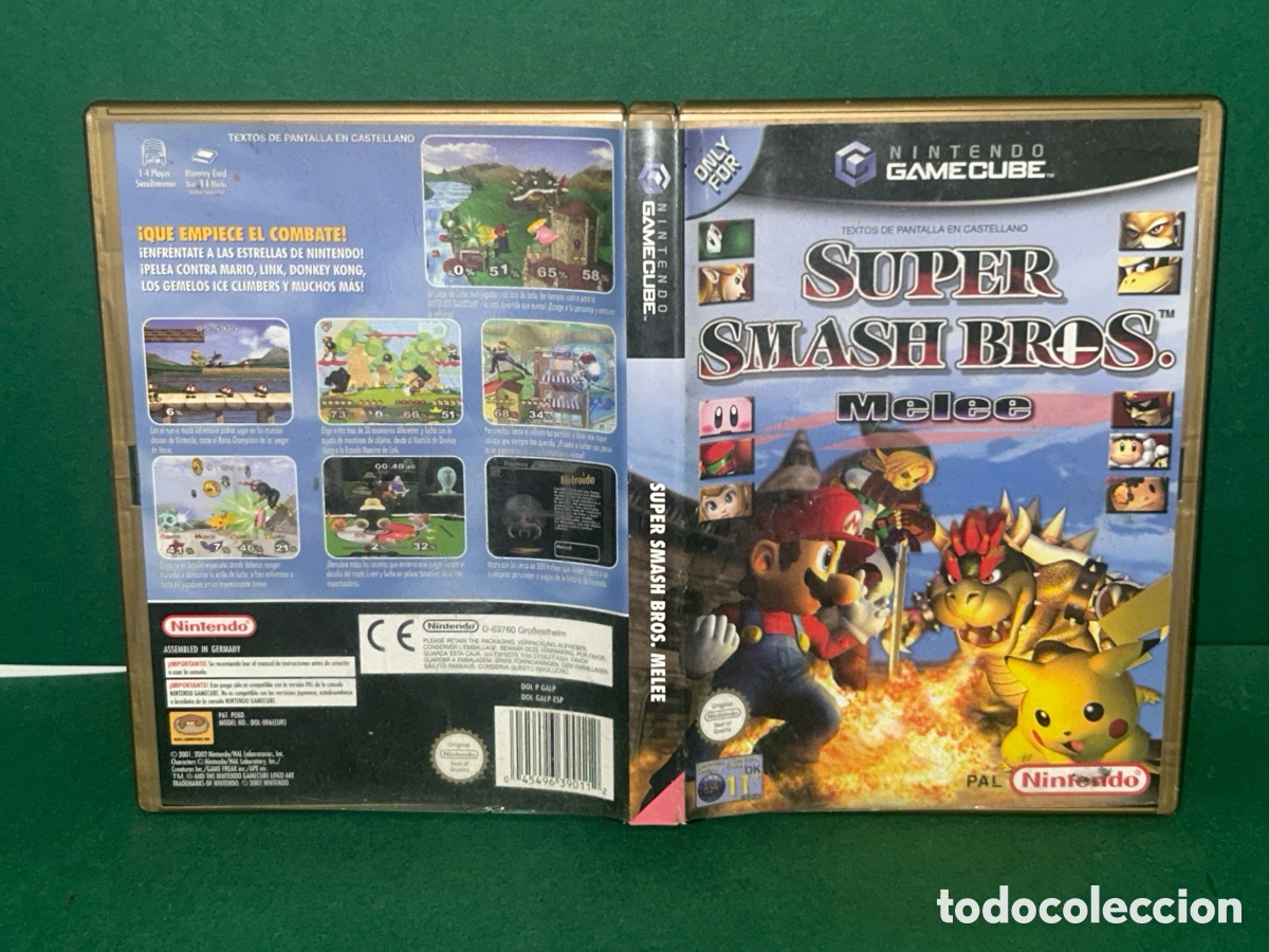 Videojuegos y consolas: JUEGO SUPER SMASH BROS MELEE NINTENDO GAME CUBE - Foto 7