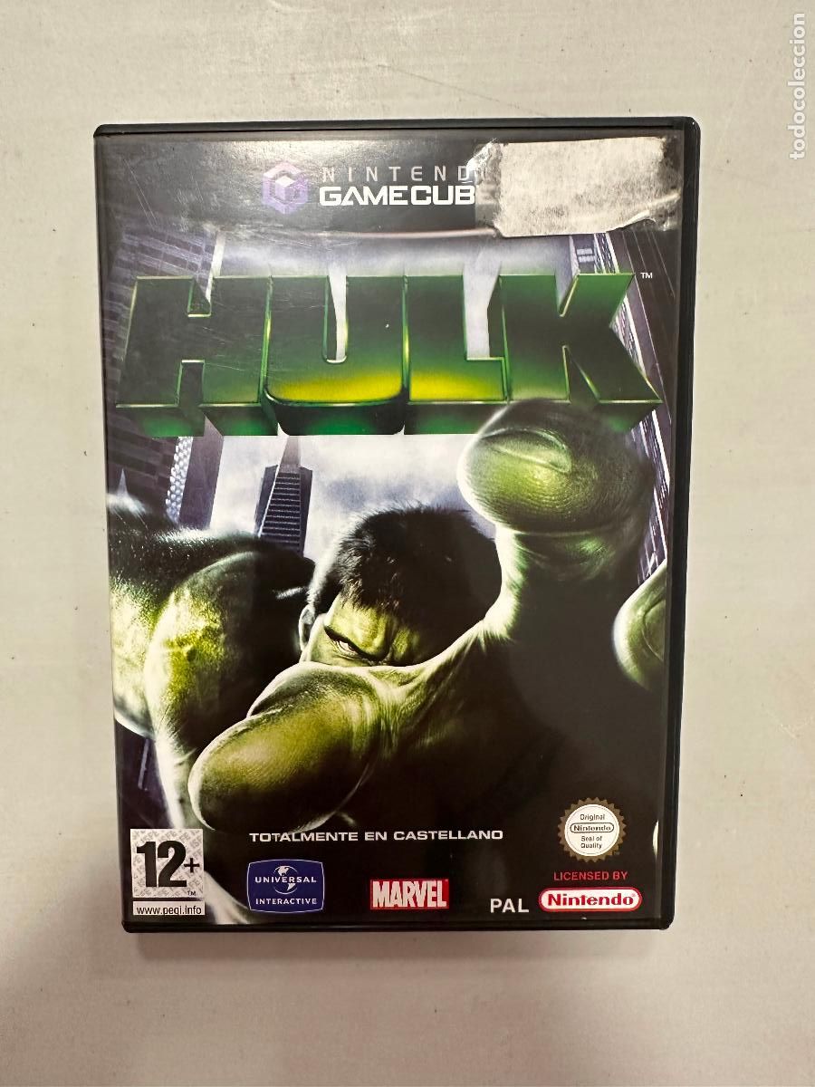 Videojuegos y consolas: Hulk - NINTENDO GAMECUBE GAME CUBE NGC GC PAL ESP Completo - Foto 1