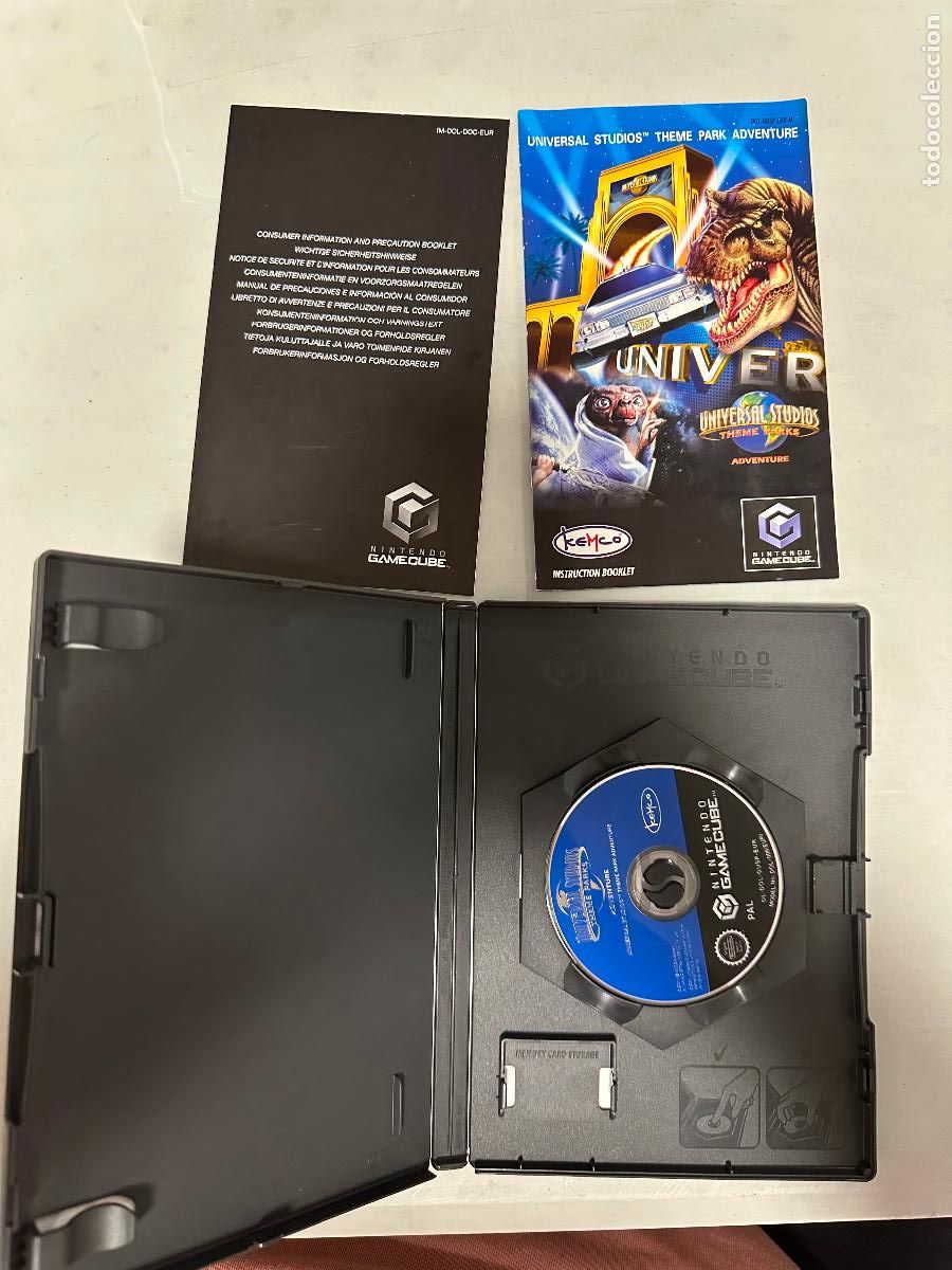 Videojuegos y consolas: Universal Studios Theme Park Adventure - Nintendo Gamecube Game cube GC - PAL ESP completo - Foto 3