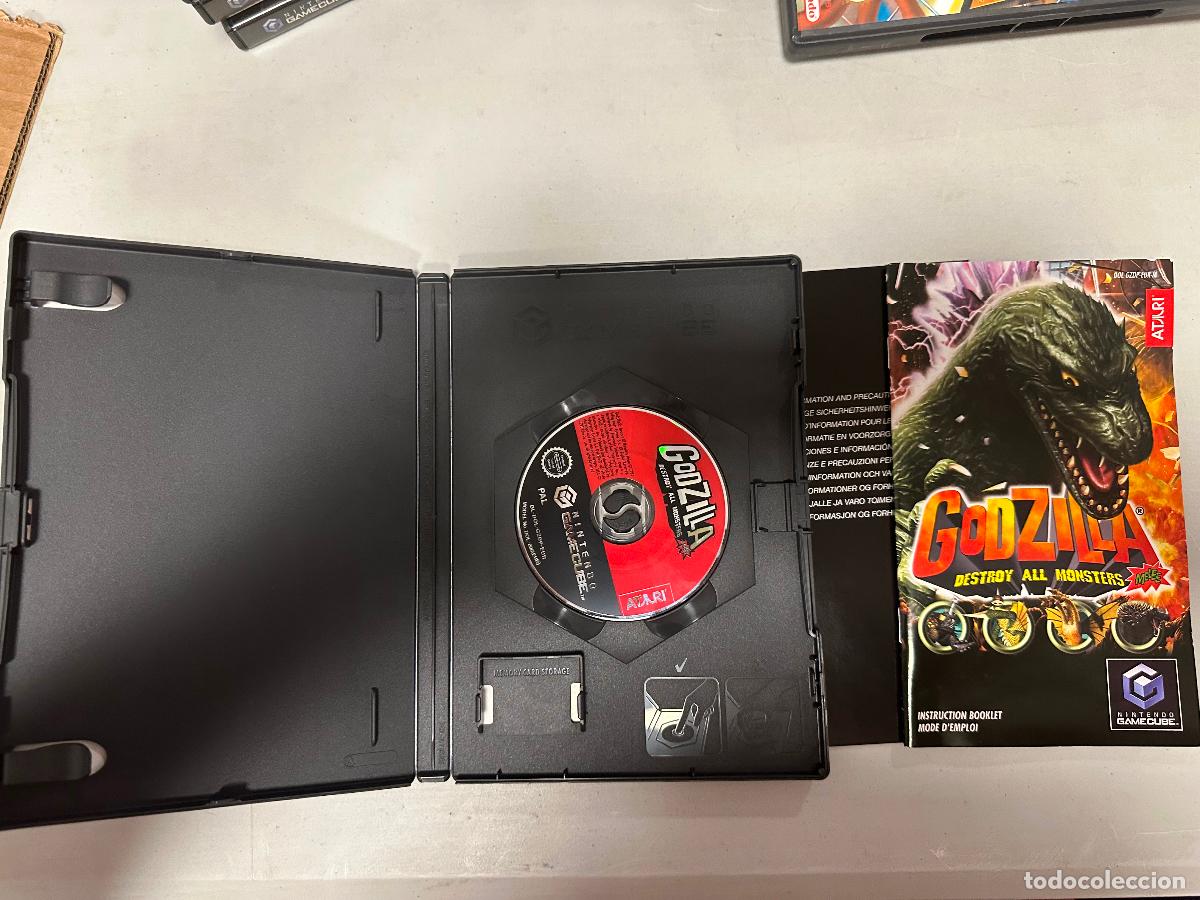 Videojuegos y consolas: Godzilla destroy all humans - Nintendo gamecube game cube GC - PAL ESP COMpleto - Foto 3