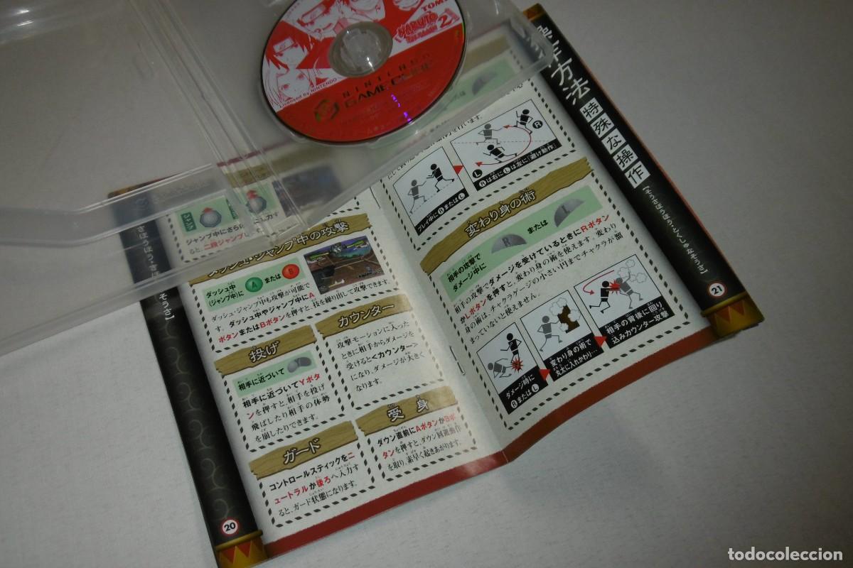 Videojuegos y consolas: NGC NINTENDO GAMECUBE JAPON&Eacute;S NARUTO 2. - Foto 2