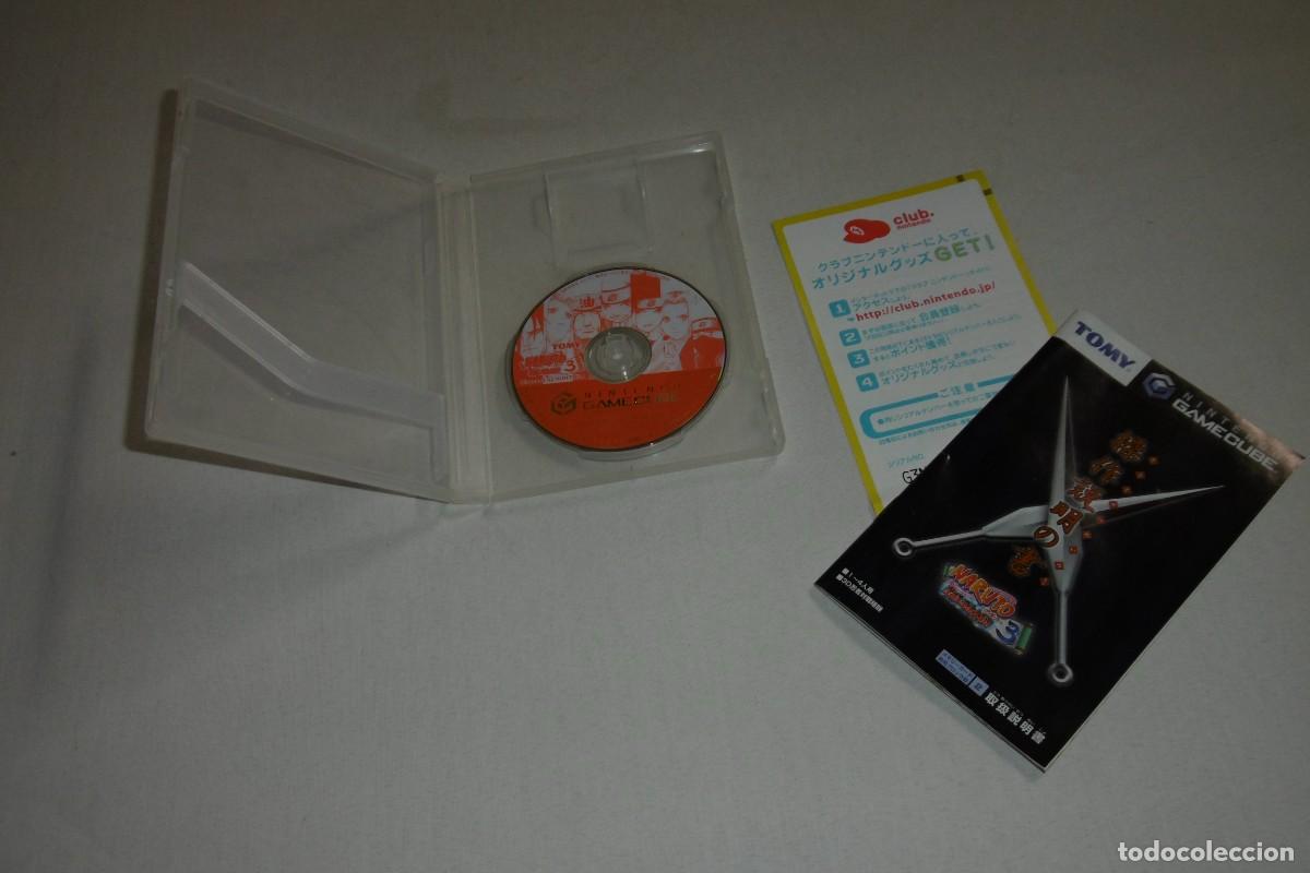 Videojuegos y consolas: NGC NINTENDO GAMECUBE JAPON&Eacute;S NARUTO 3. - Foto 1