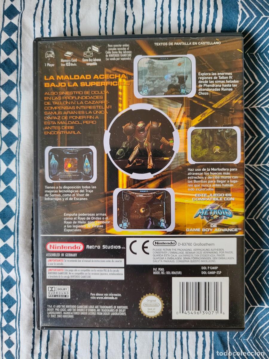 Videojuegos y consolas: Metroid Prime - Gamecube - Completo Ed Espa&ntilde;a - Foto 2