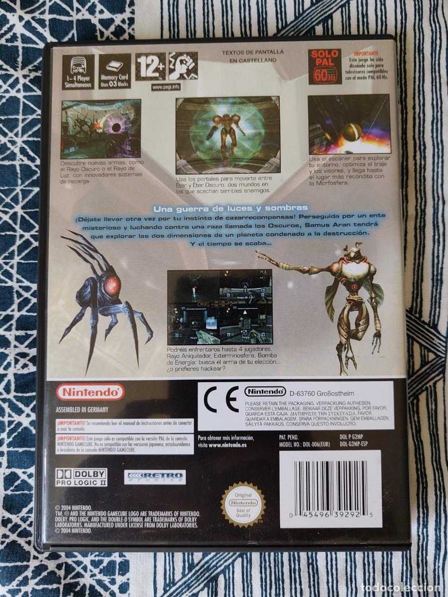 Videojuegos y consolas: Metroid Prime 2 Echoes - Gamecube - Completo Ed Espa&ntilde;a - Foto 2