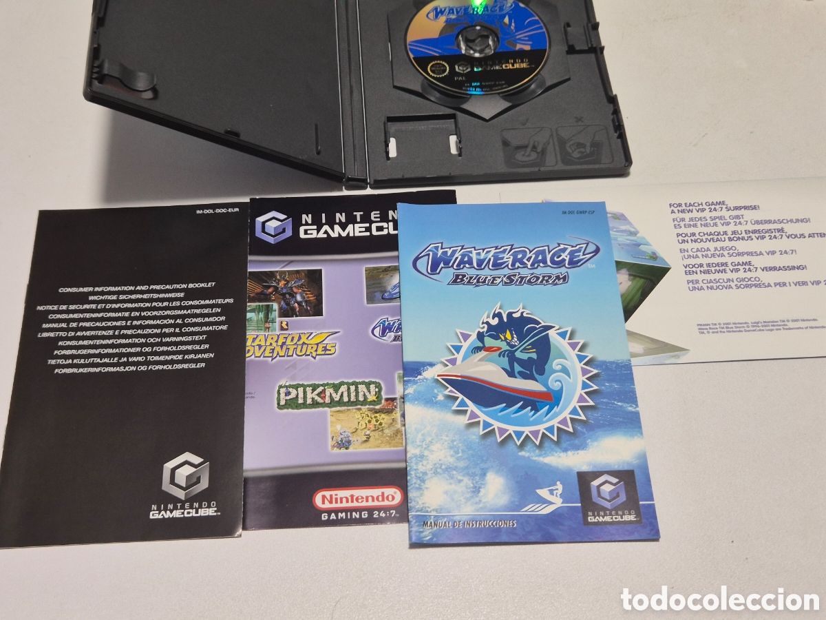 Videojuegos y consolas: WAVE RACE BLUE STORM - Foto 5