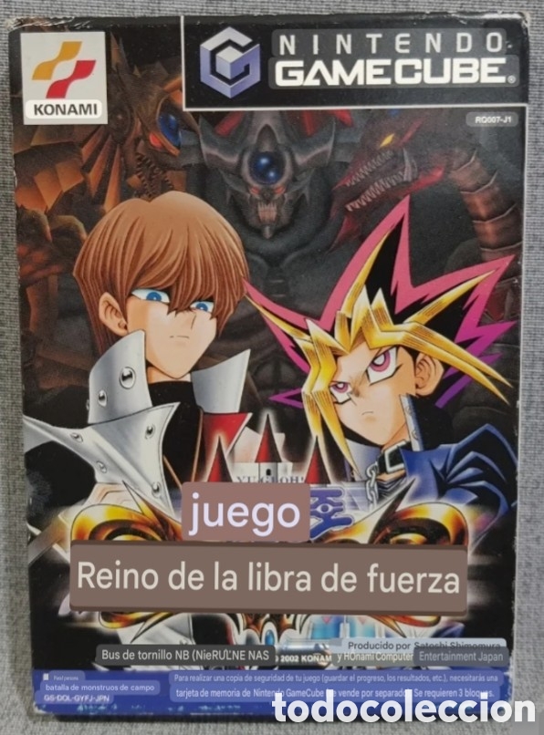 Videojuegos y consolas: NINTENDO GAMECUBE YU-GI-OH! FALSEBOUND KINGDOM KONAMI 2002 ED JAPONESA - Foto 2