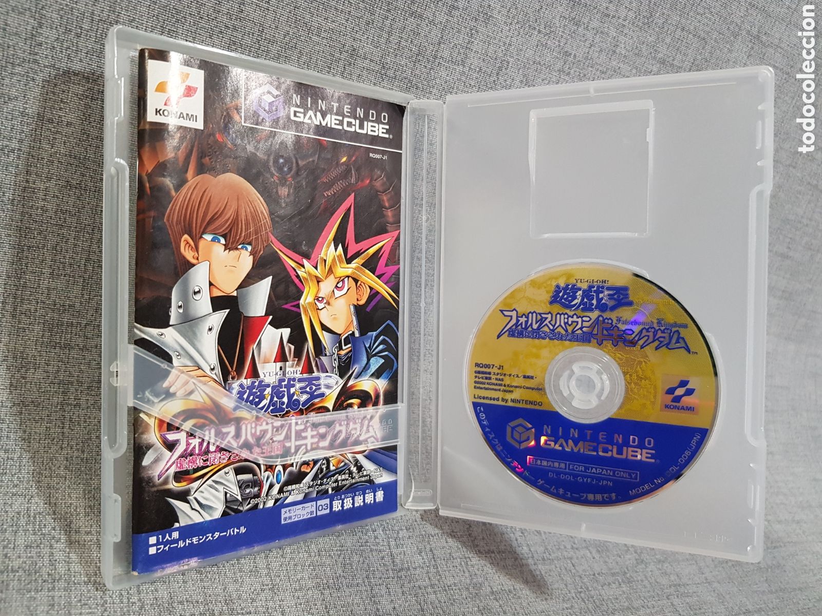 Videojuegos y consolas: NINTENDO GAMECUBE YU-GI-OH! FALSEBOUND KINGDOM KONAMI 2002 ED JAPONESA - Foto 13