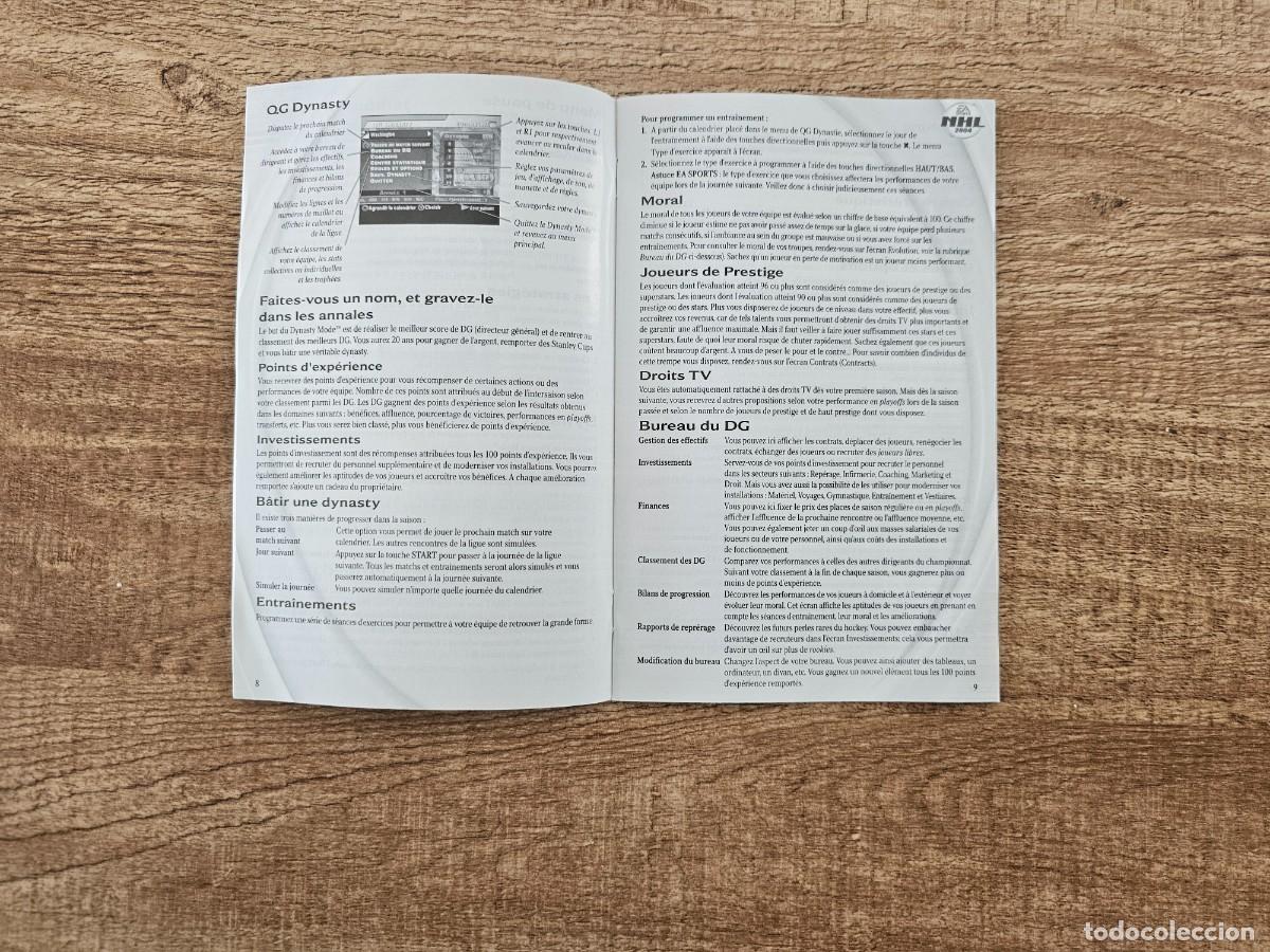 Videojuegos y consolas: NINTENDO GAMECUBE GAME CUBE - NHL 2004- SOLO INSTRUCCIONES!!!!! - Foto 2