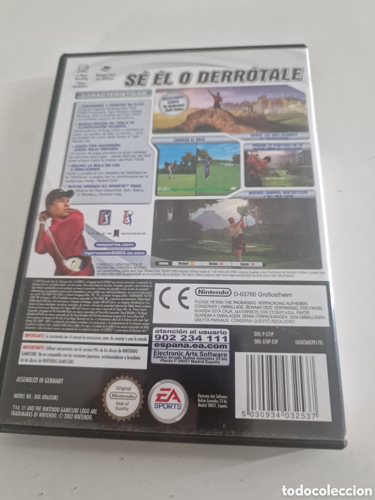 Videojuegos y consolas: Nintendo GameCube Tiger Woods PGA Tour 2003 - Foto 7