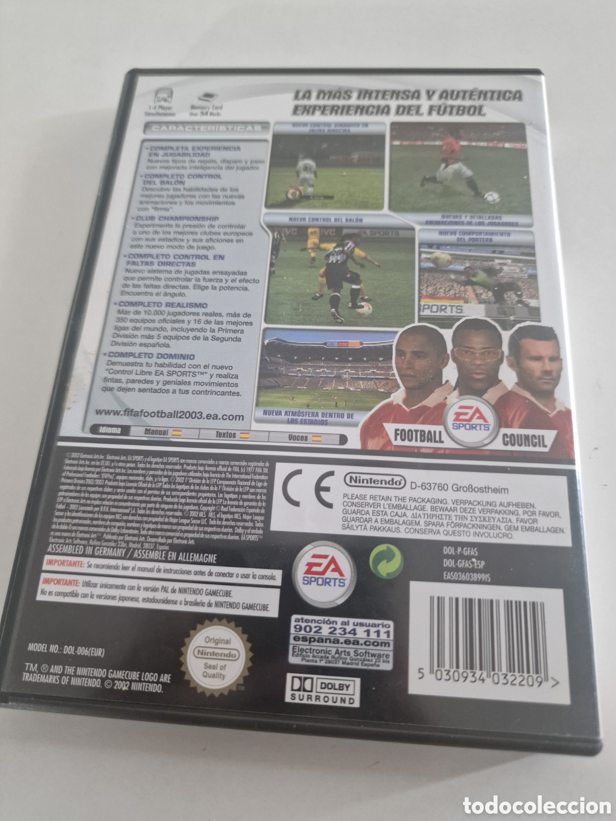 Videojuegos y consolas: FIFA Football 2003 - Nintendo GameCube - Foto 6