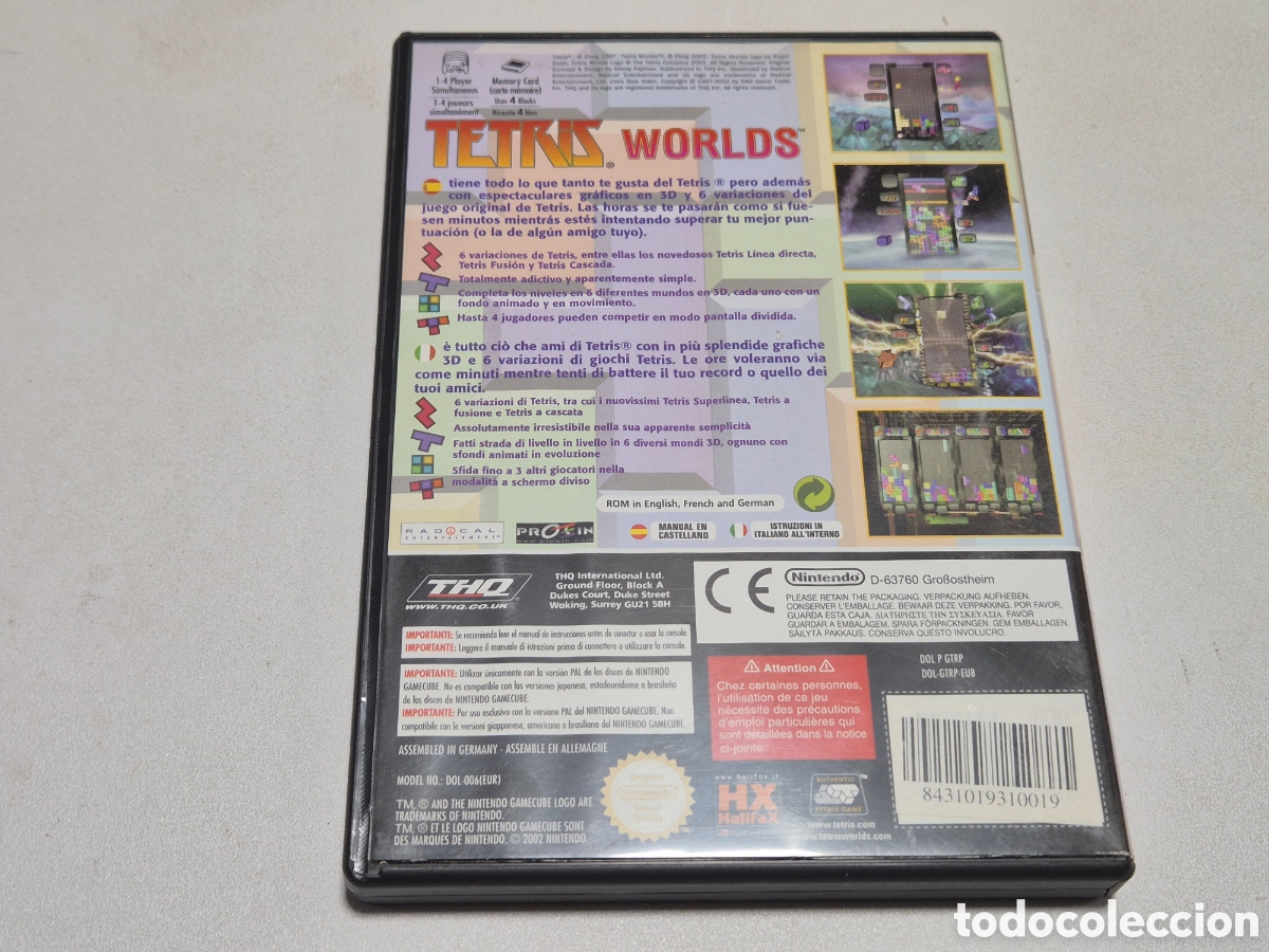 Videojuegos y consolas: TETRIS WORLDS . Gamecube - Foto 2