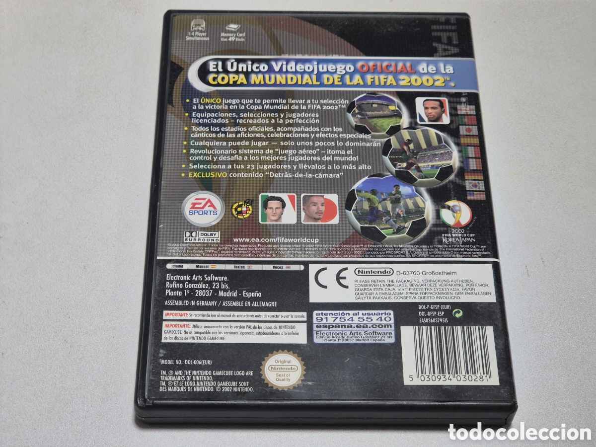 Videojuegos y consolas: MUNDIAL FIFA 2002 Gamecube - Foto 2