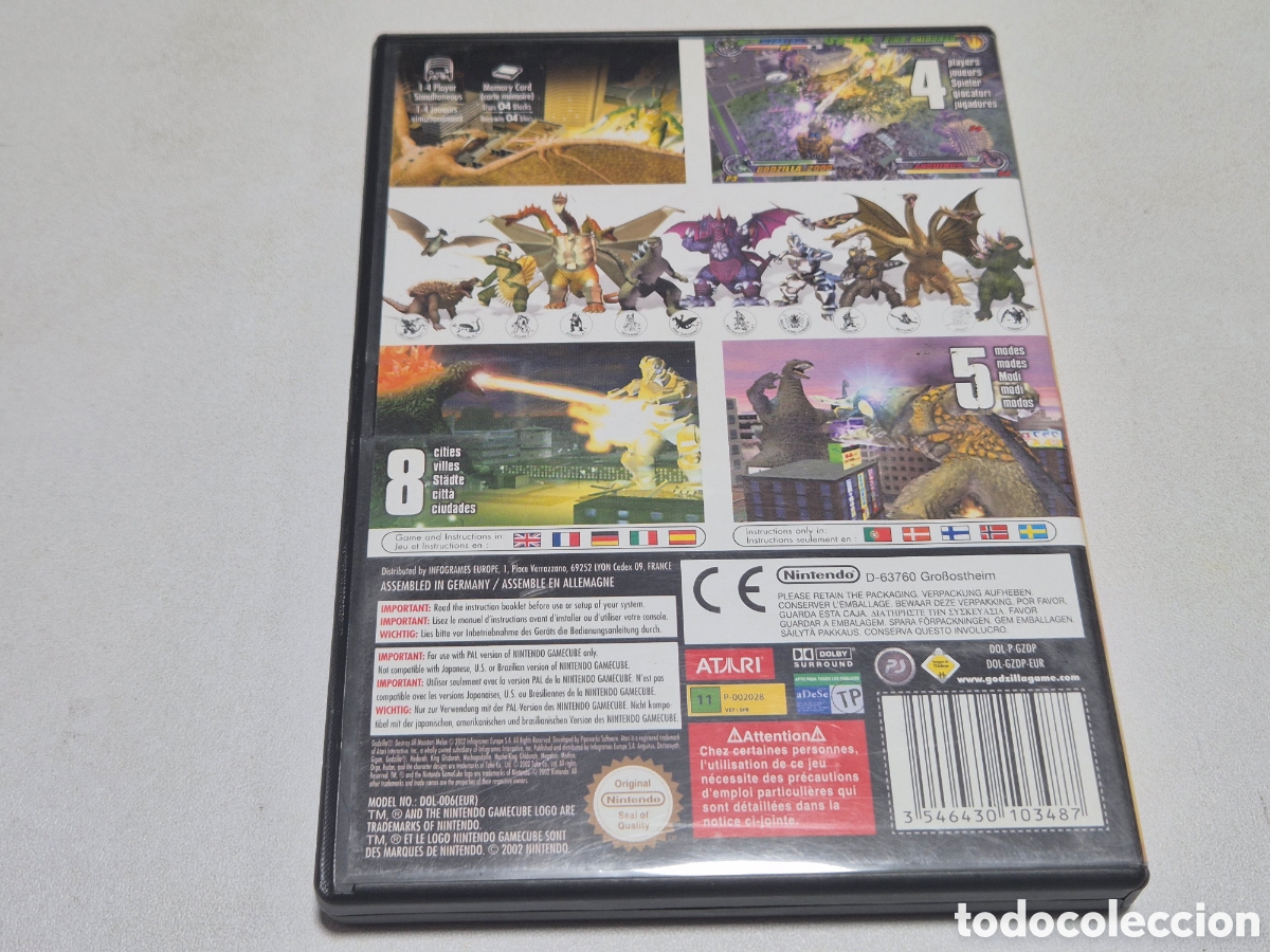 Videojuegos y consolas: GODZILLA DESTROY ALL MONSTERS MELEE - Foto 2