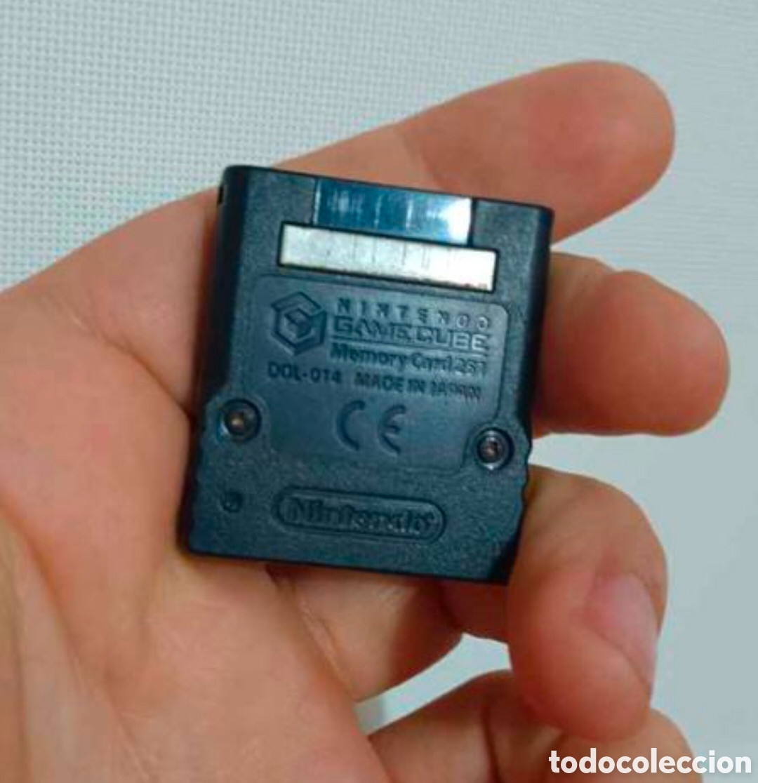 Videojuegos y consolas: Tarjeta Memoria gamecube game cube memory card 251 bloques - Foto 3