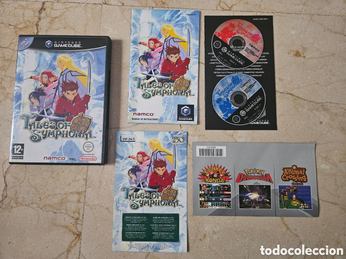 Nintendo Gamecube Game Cube Tales of Shymponia