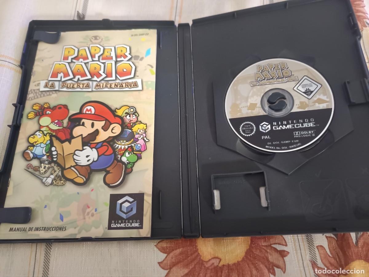 Videojuegos y consolas: Paper Mario la puerta milenaria Gamecube pal esp - Foto 7