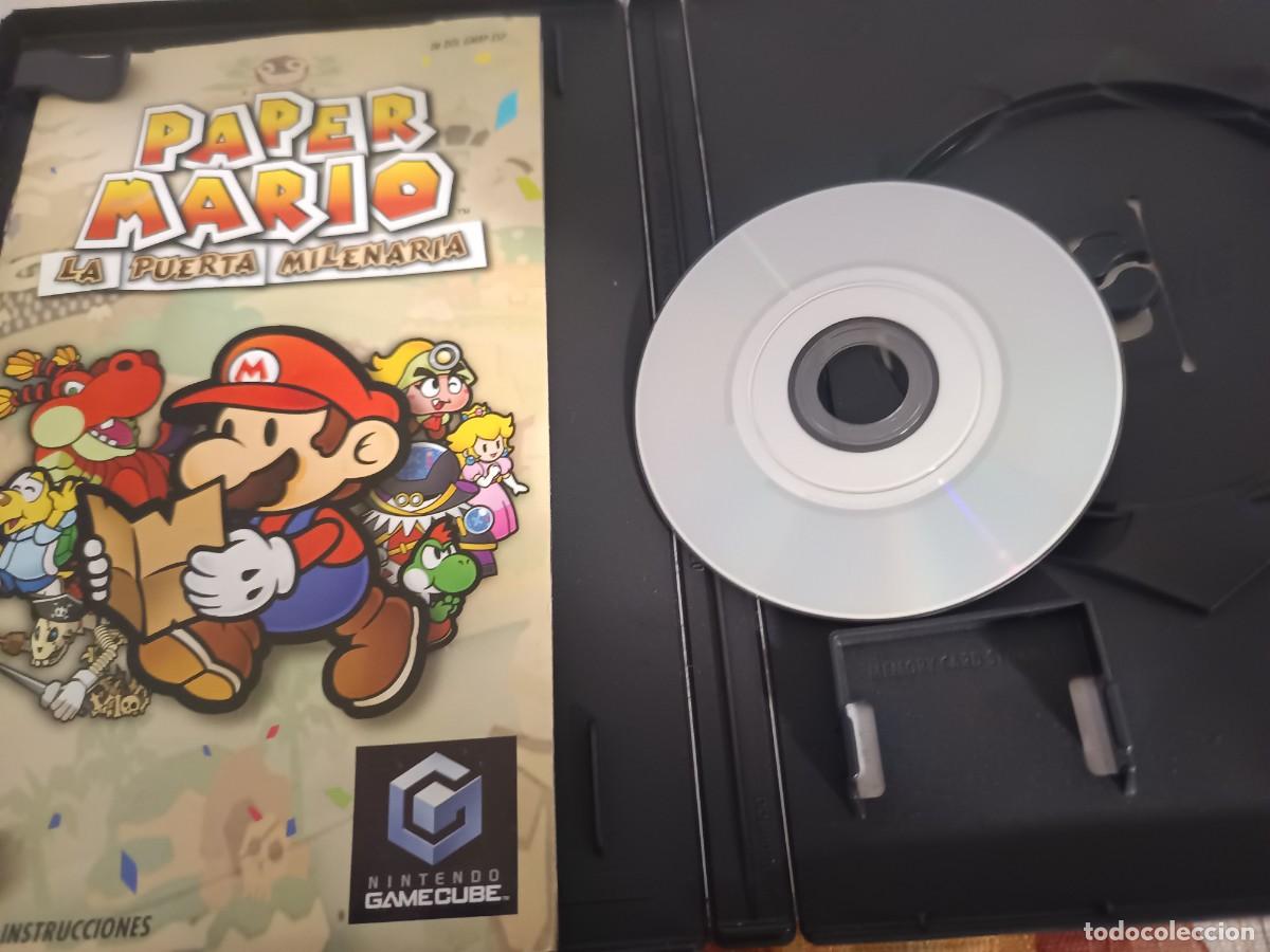 Videojuegos y consolas: Paper Mario la puerta milenaria Gamecube pal esp - Foto 8