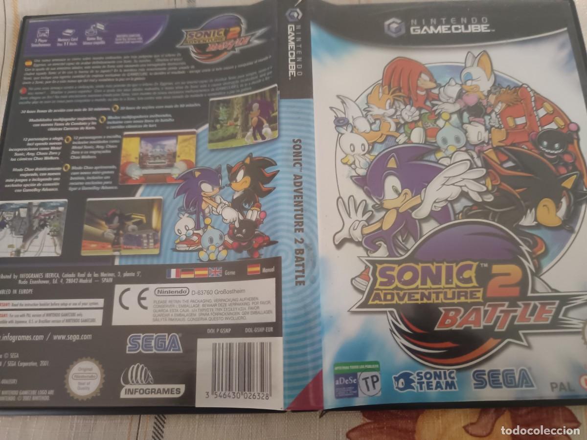 Videojuegos y consolas: Sonic Adventure 2 Battle Gamecube Pal Espa&ntilde;ol - Foto 1