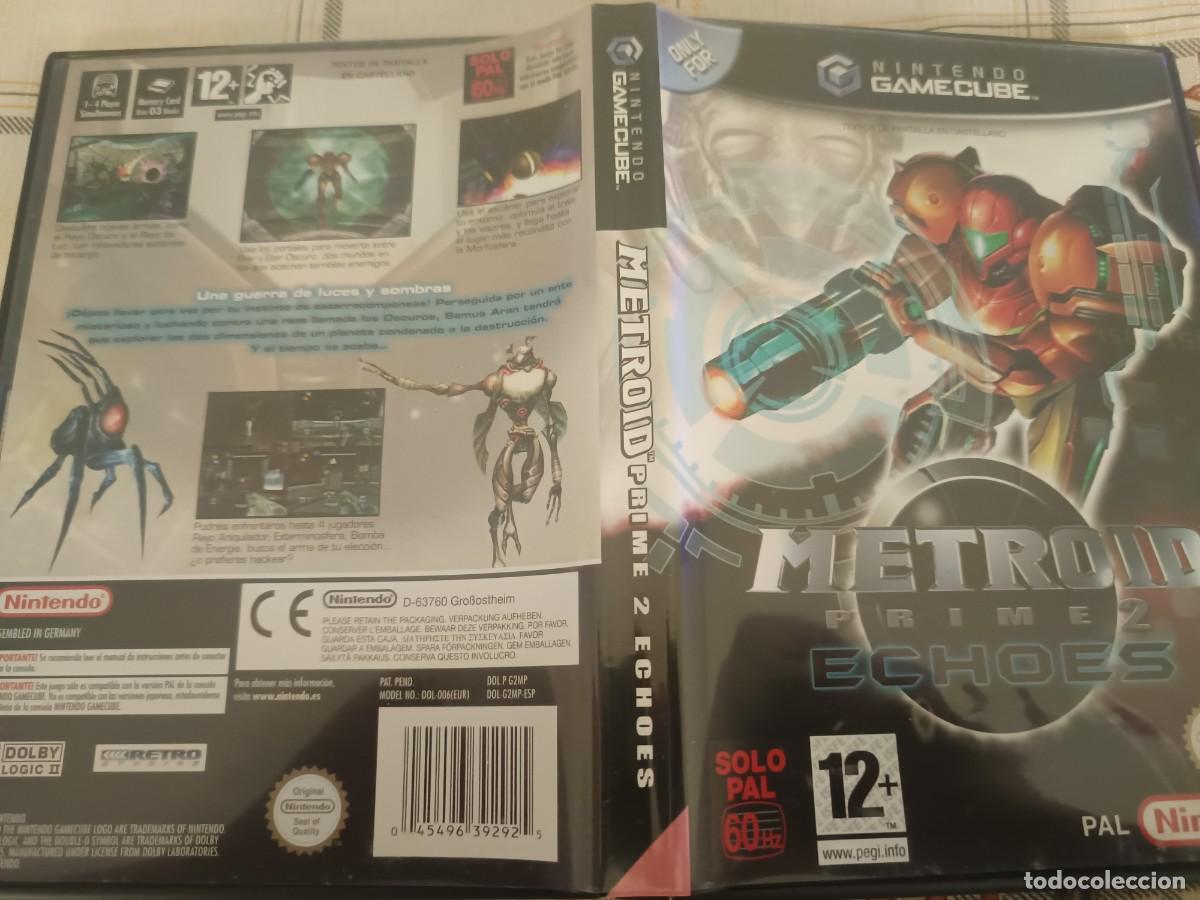 Videojuegos y consolas: Metroid Prime 2 Echoes Gamecube Pal Espa&ntilde;a - Foto 1