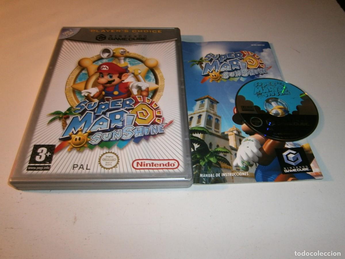 Videojuegos y consolas: SUPER MARIO SUNSHINE NINTENDO GAMECUBE PAL - Foto 1