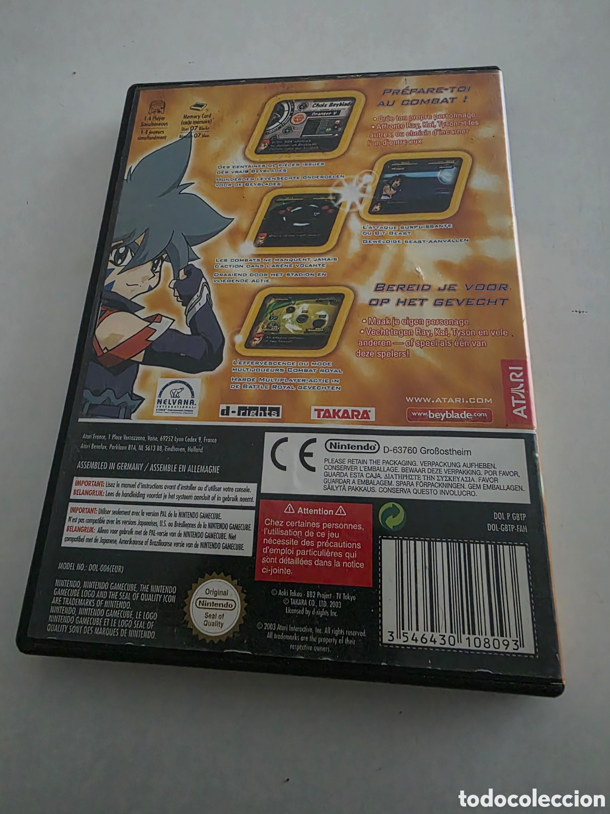 Videojuegos y consolas: Beyblade VForce Super Tournament Battle &ndash; GameCube PAL - Foto 5