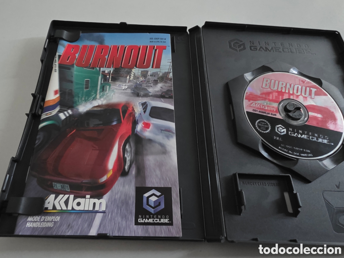 Videojuegos y consolas: Burnout Nintendo GameCube PAL Completo - Foto 4