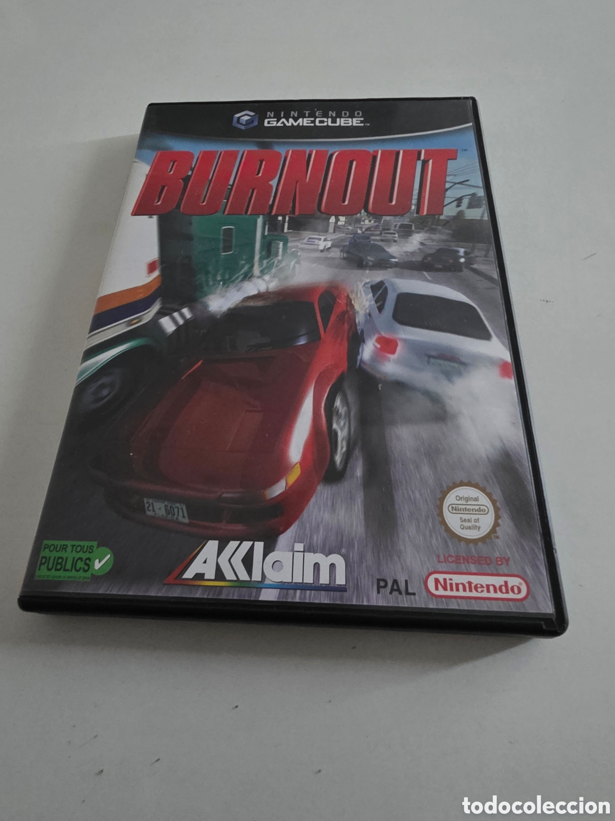 Videojuegos y consolas: Burnout Nintendo GameCube PAL Completo - Foto 1