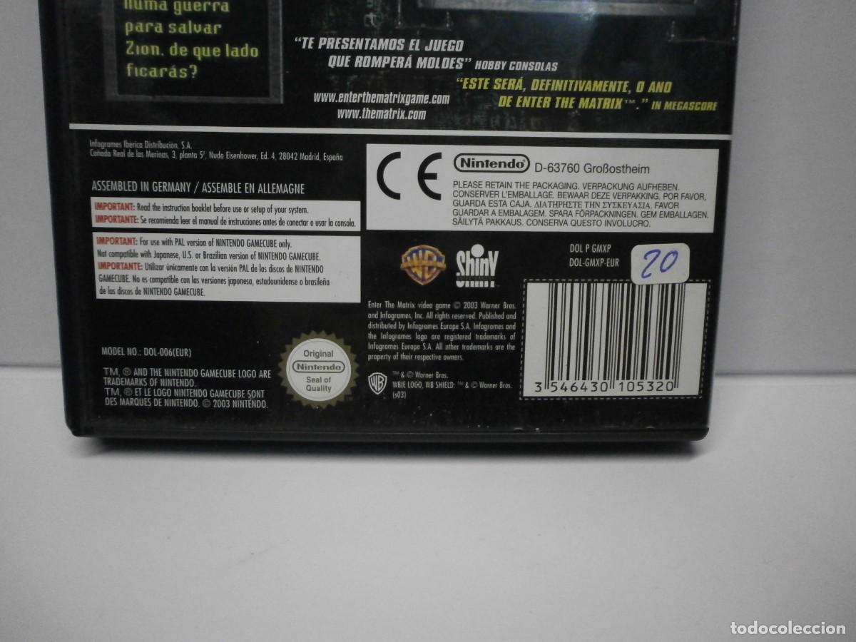 Videojuegos y consolas: juego nintendo gamecube enter the matrix - Foto 3