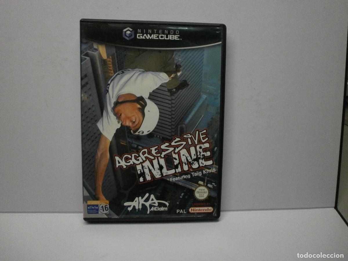 Videojuegos y consolas: juego nintendo gamecube aggressive inline - Foto 1
