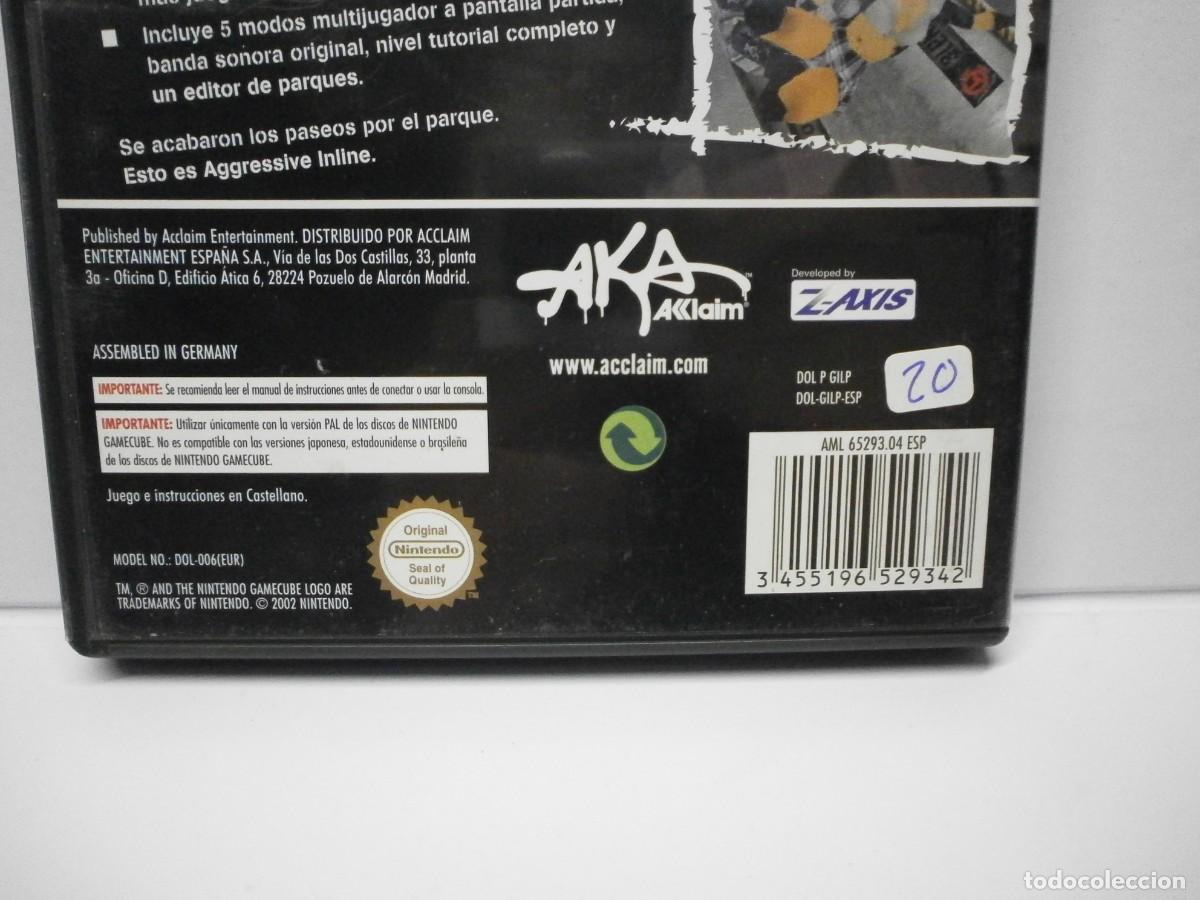 Videojuegos y consolas: juego nintendo gamecube aggressive inline - Foto 3