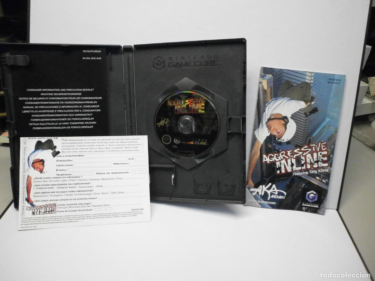 Videojuegos y consolas: juego nintendo gamecube aggressive inline - Foto 4