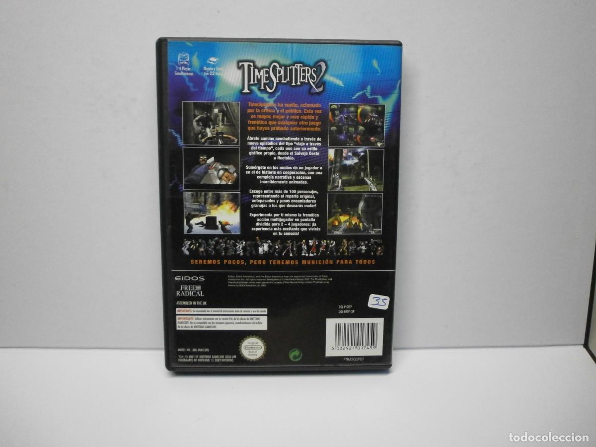 Videojuegos y consolas: juego nintendo gamecube time splitters 2 - Foto 2