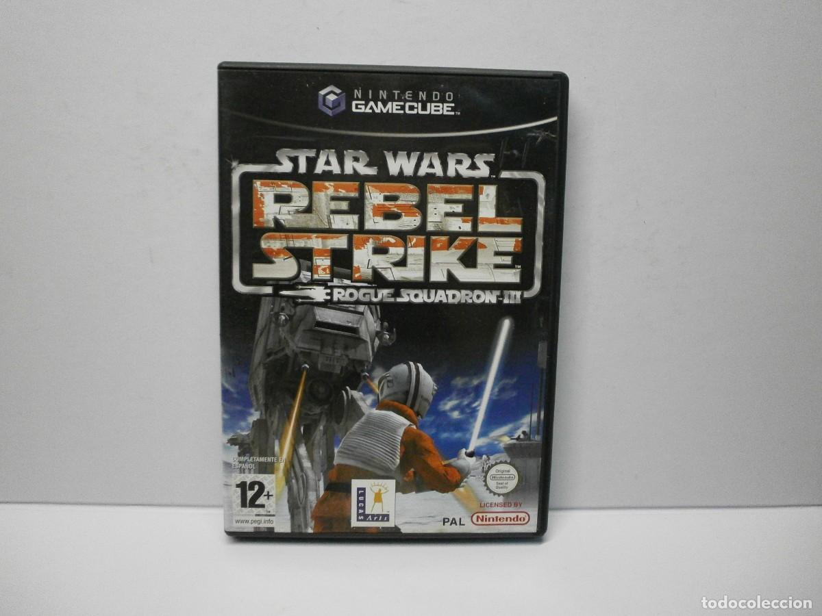 Videojuegos y consolas: juego nintendo gamecube star wars rebel strike - Foto 1