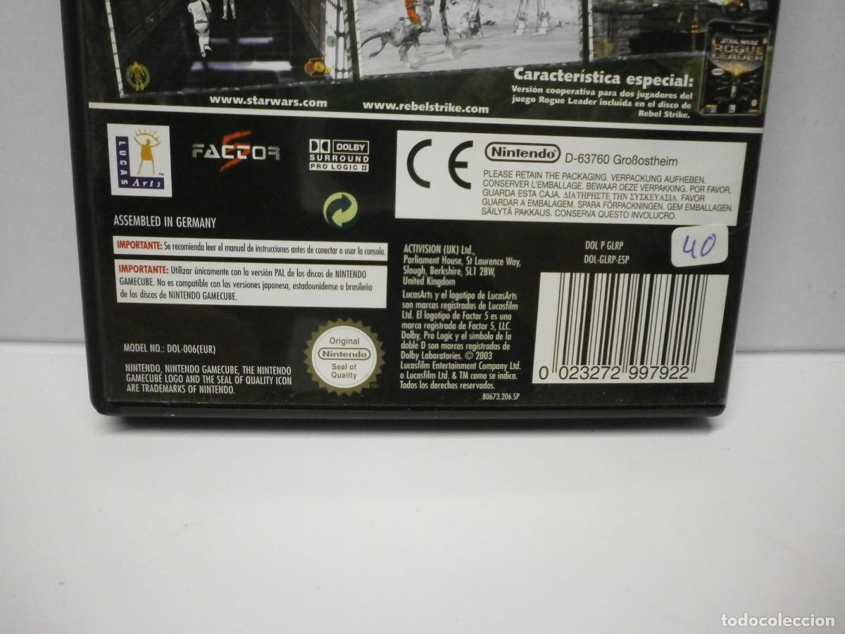 Videojuegos y consolas: juego nintendo gamecube star wars rebel strike - Foto 3