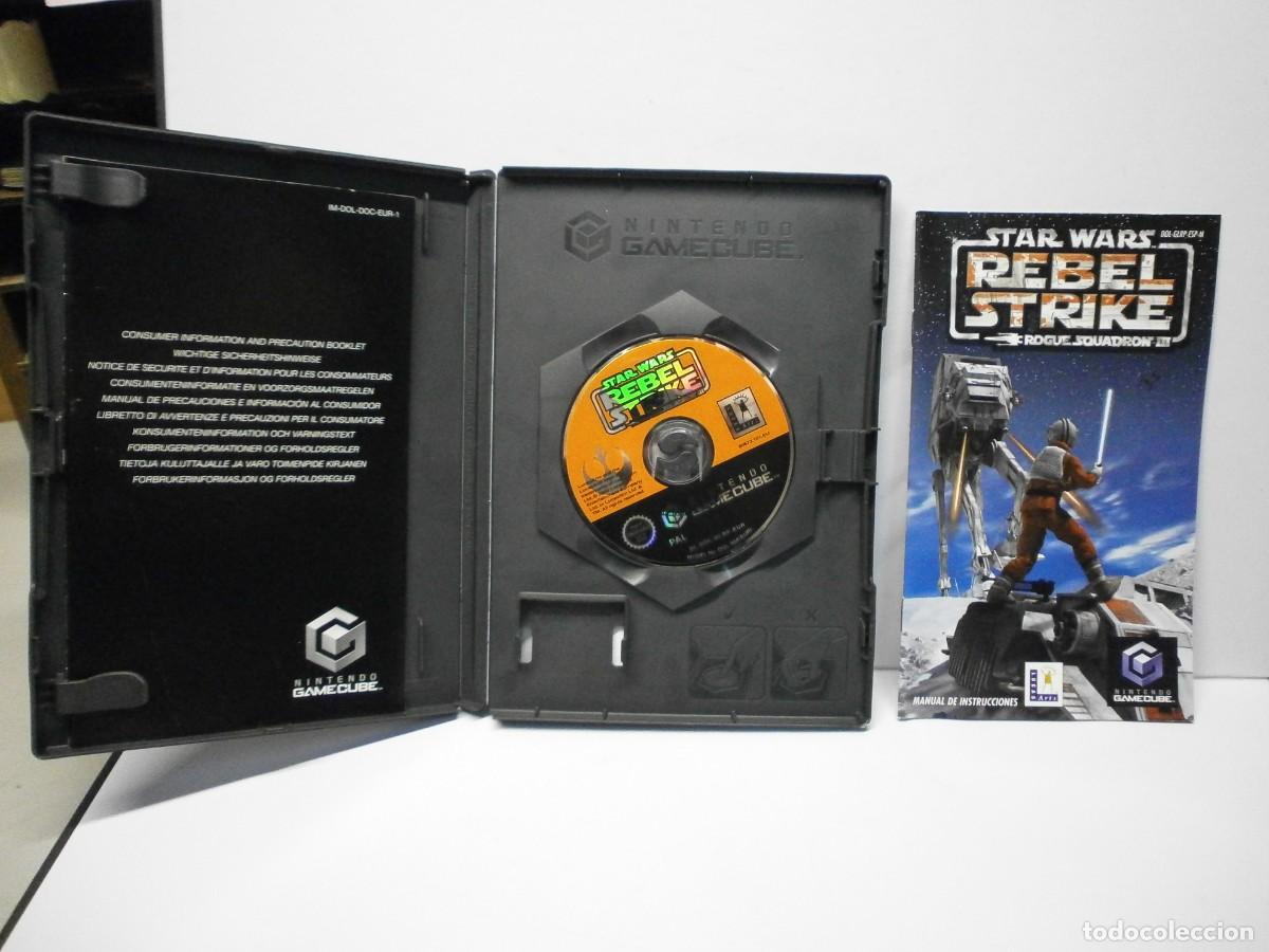 Videojuegos y consolas: juego nintendo gamecube star wars rebel strike - Foto 4