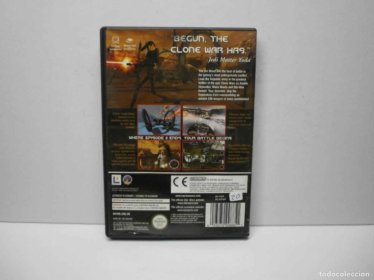 Videojuegos y consolas: juego nintendo gamecube star wars the clone wars - Foto 2