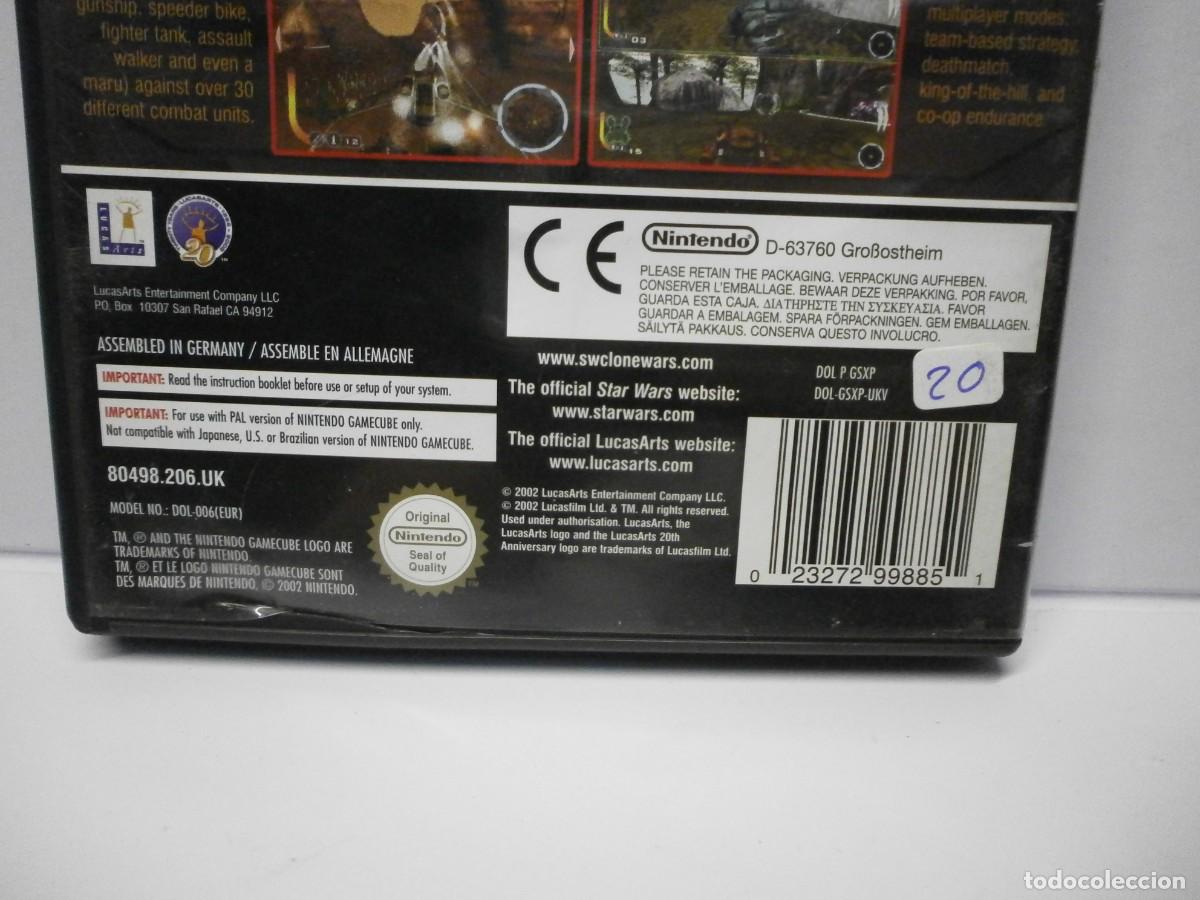 Videojuegos y consolas: juego nintendo gamecube star wars the clone wars - Foto 3