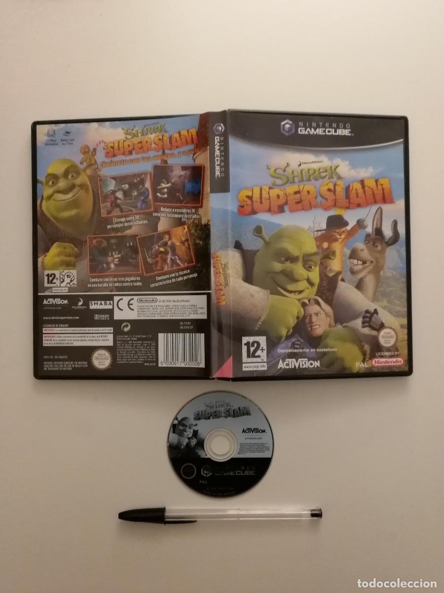 Videojuegos y consolas: JUEGO ORIGINAL - SHREK SUPER SLAM - Nintendo GameCube - Foto 1