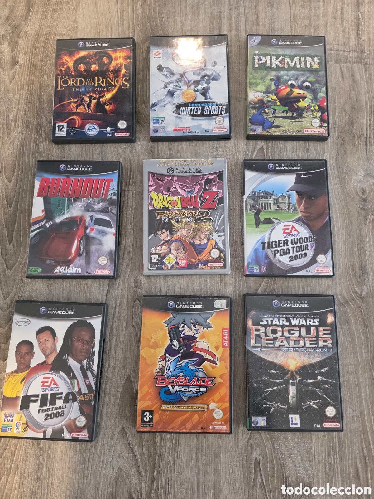 Videojuegos y consolas: Lote 9 Juegos Nintendo GameCube PAL - Foto 1